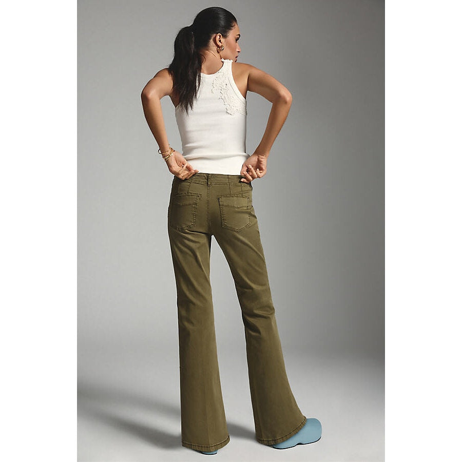 MSRP $140 Pilcro Demulune Boot Cut Utility Flare Size 30 Petite SAME DAY SHIP