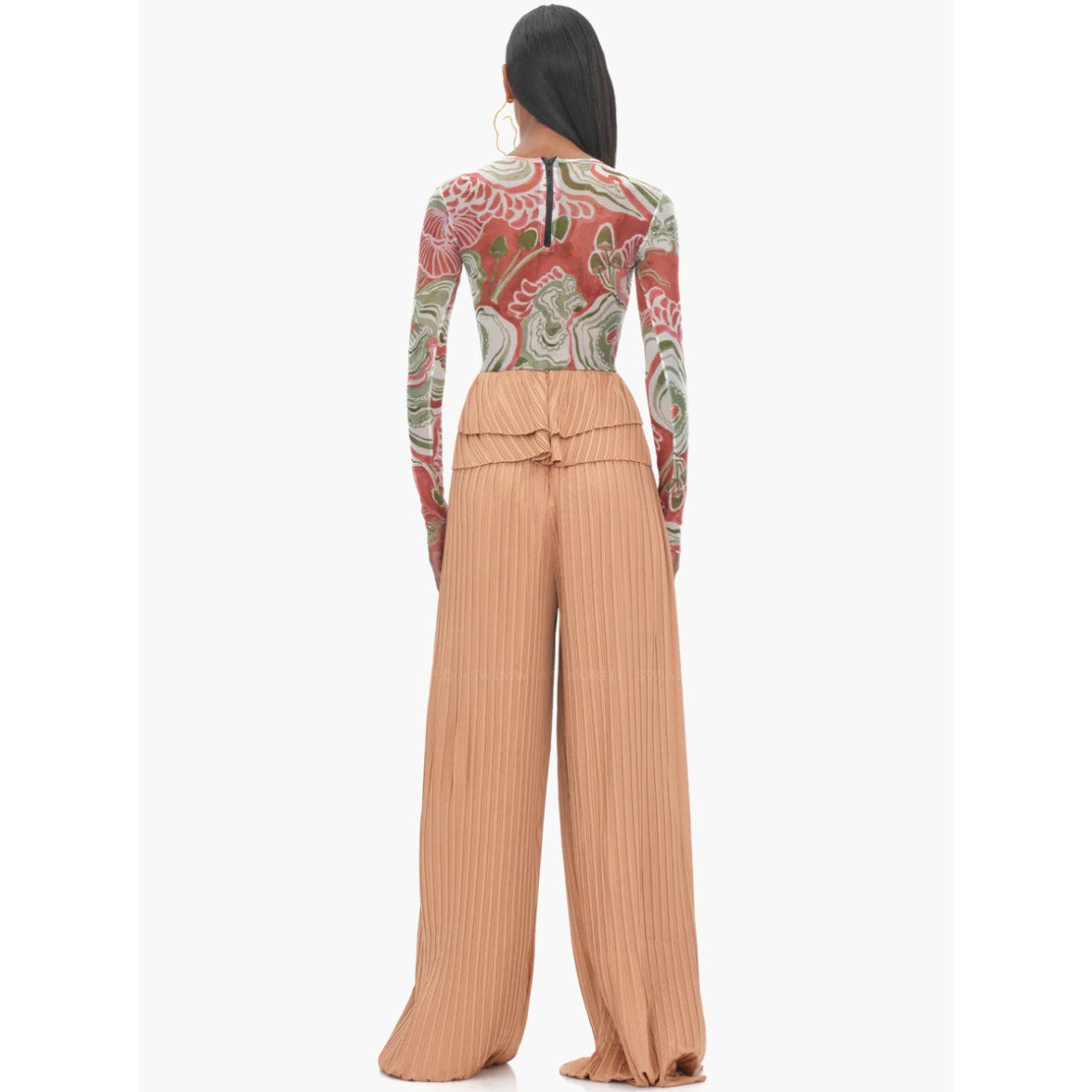 MSRP $284 | Andrea Iyamah Linea Pleated Pants Size M SAME DAY SHIP or NEXT DAY