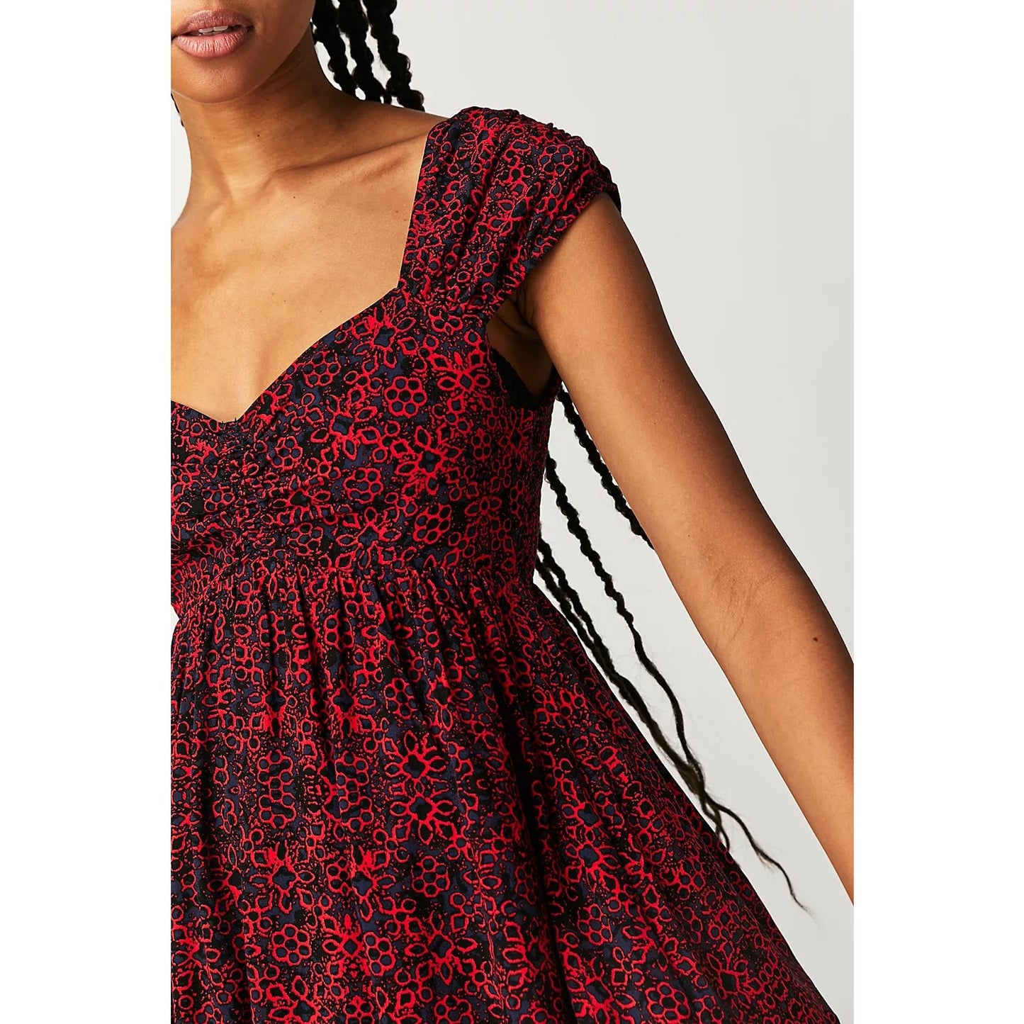 MSRP $128. Free People Floral Print Tabitha Mini Size L | SAME DAY SHIP
