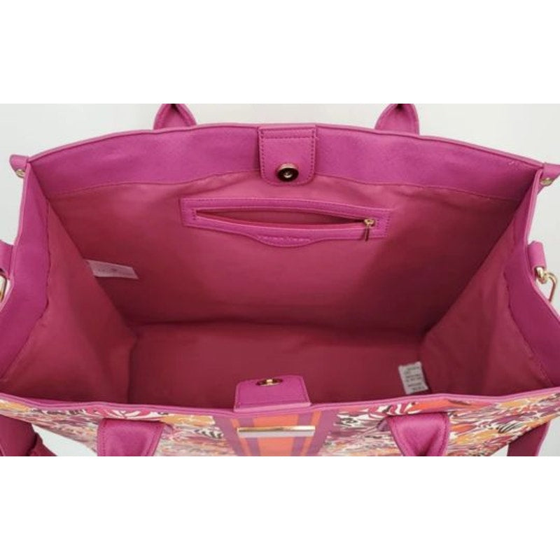 MSRP $245 NWT Trina Turk Floral Tote Handbag  Crossbody | SAME DAY SHIP