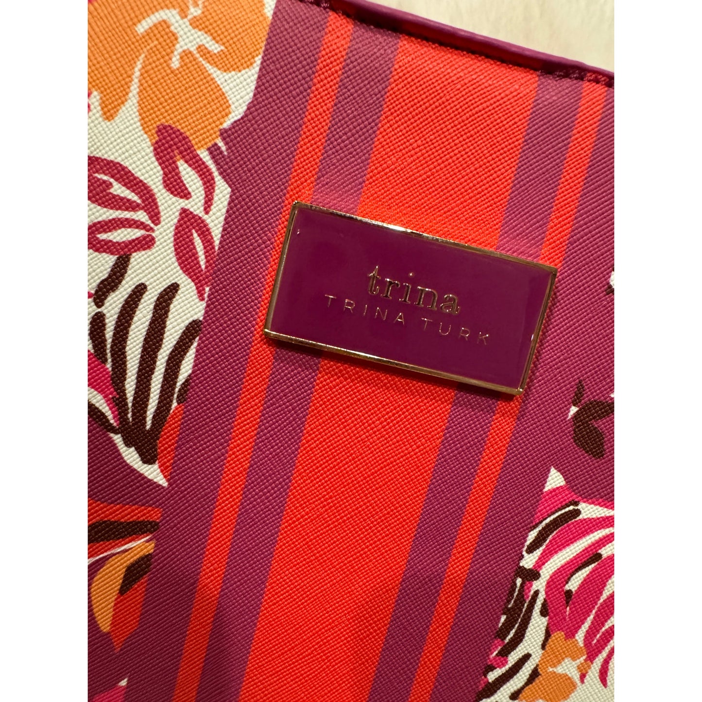 MSRP $245 NWT Trina Turk Floral Tote Handbag  Crossbody | SAME DAY SHIP