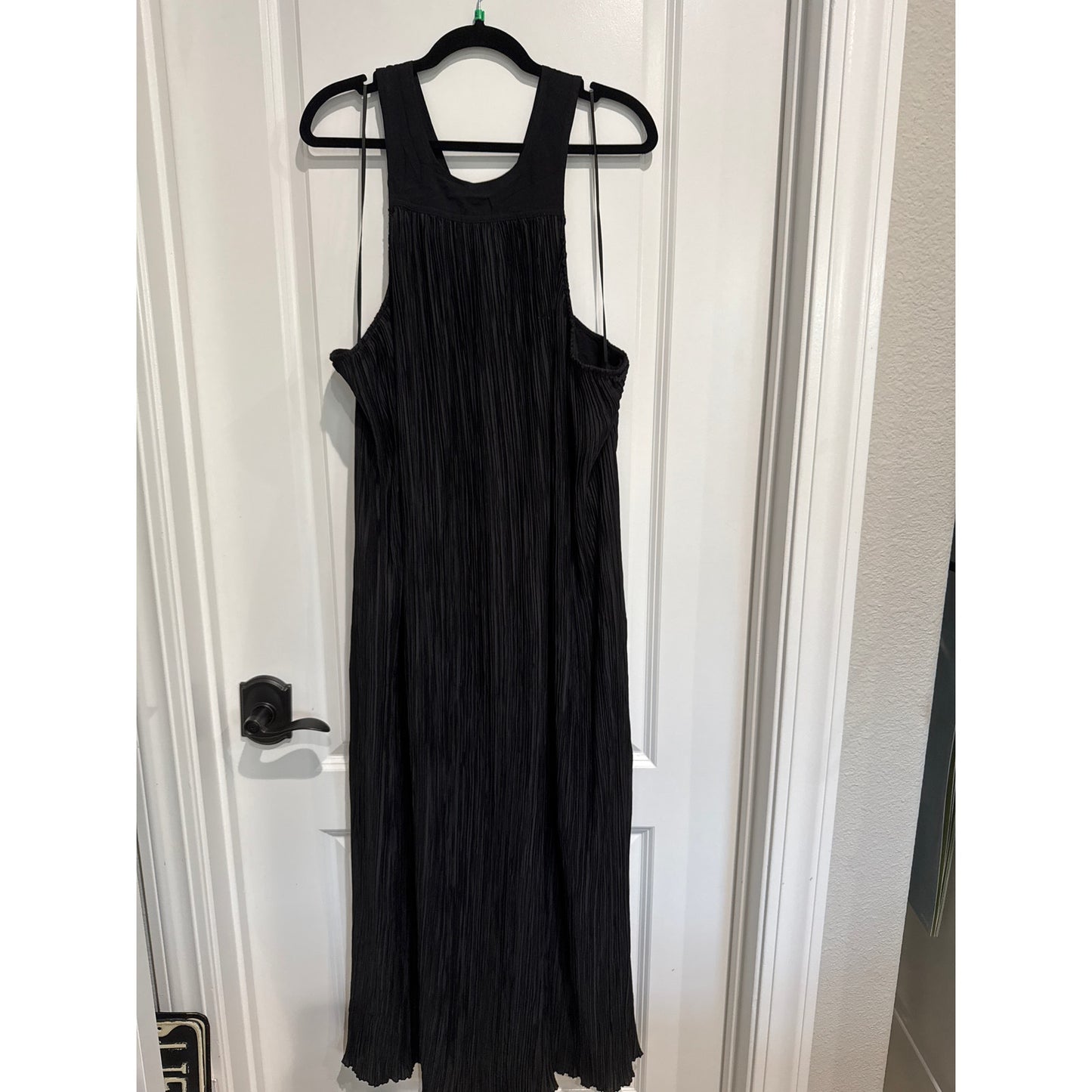 MSRP $168 NWOT Anthropologie Halter Plissé Maxi Dress Size 1X | SAME DAY SHIP