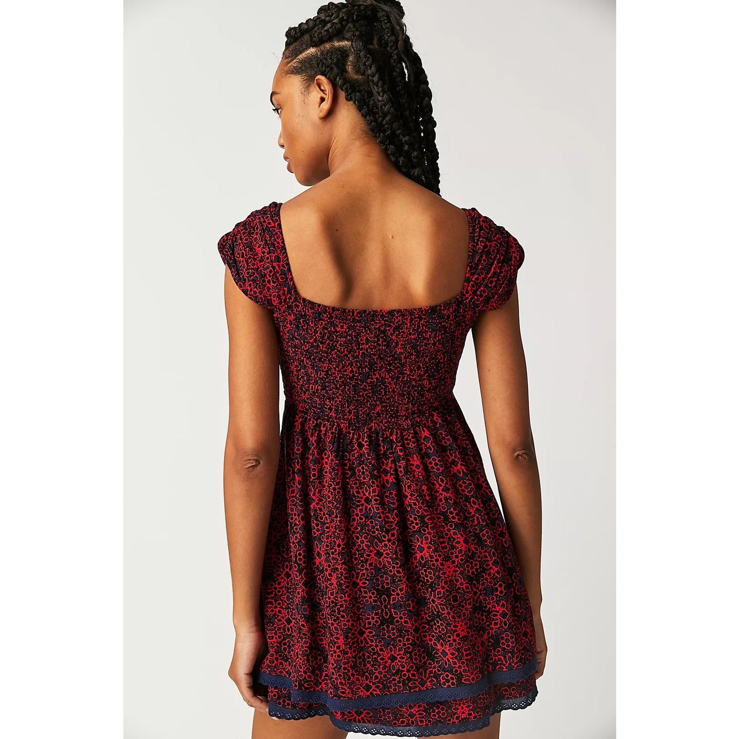 MSRP $128. Free People Floral Print Tabitha Mini Size L | SAME DAY SHIP