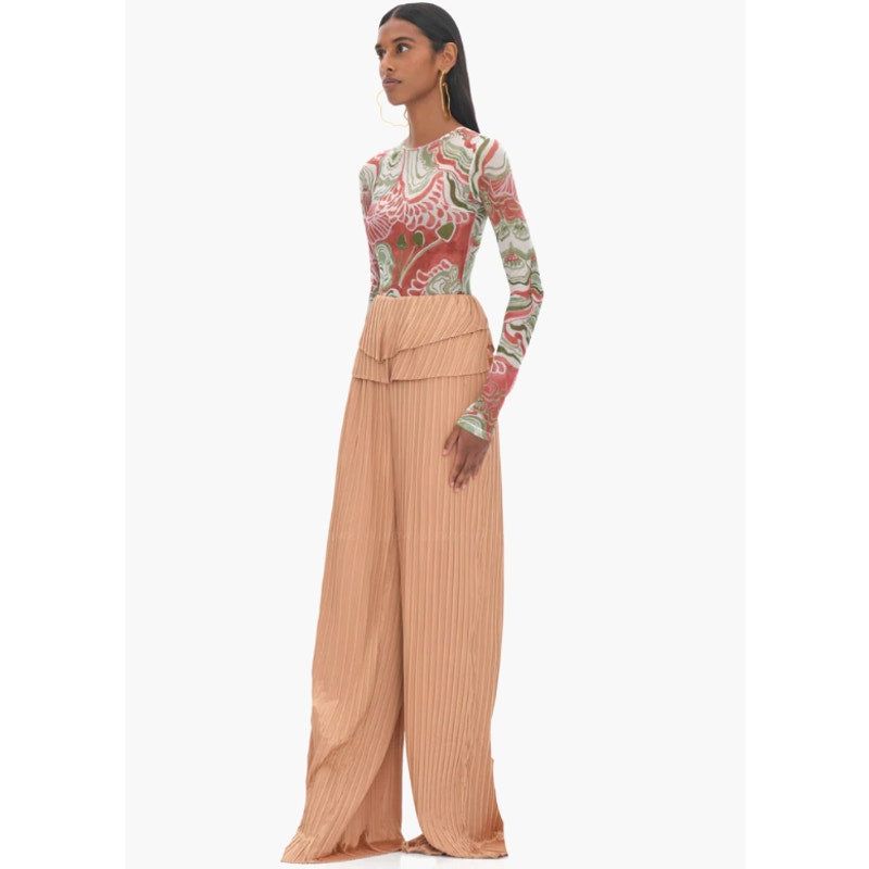MSRP $284 | Andrea Iyamah Linea Pleated Pants Size M SAME DAY SHIP or NEXT DAY