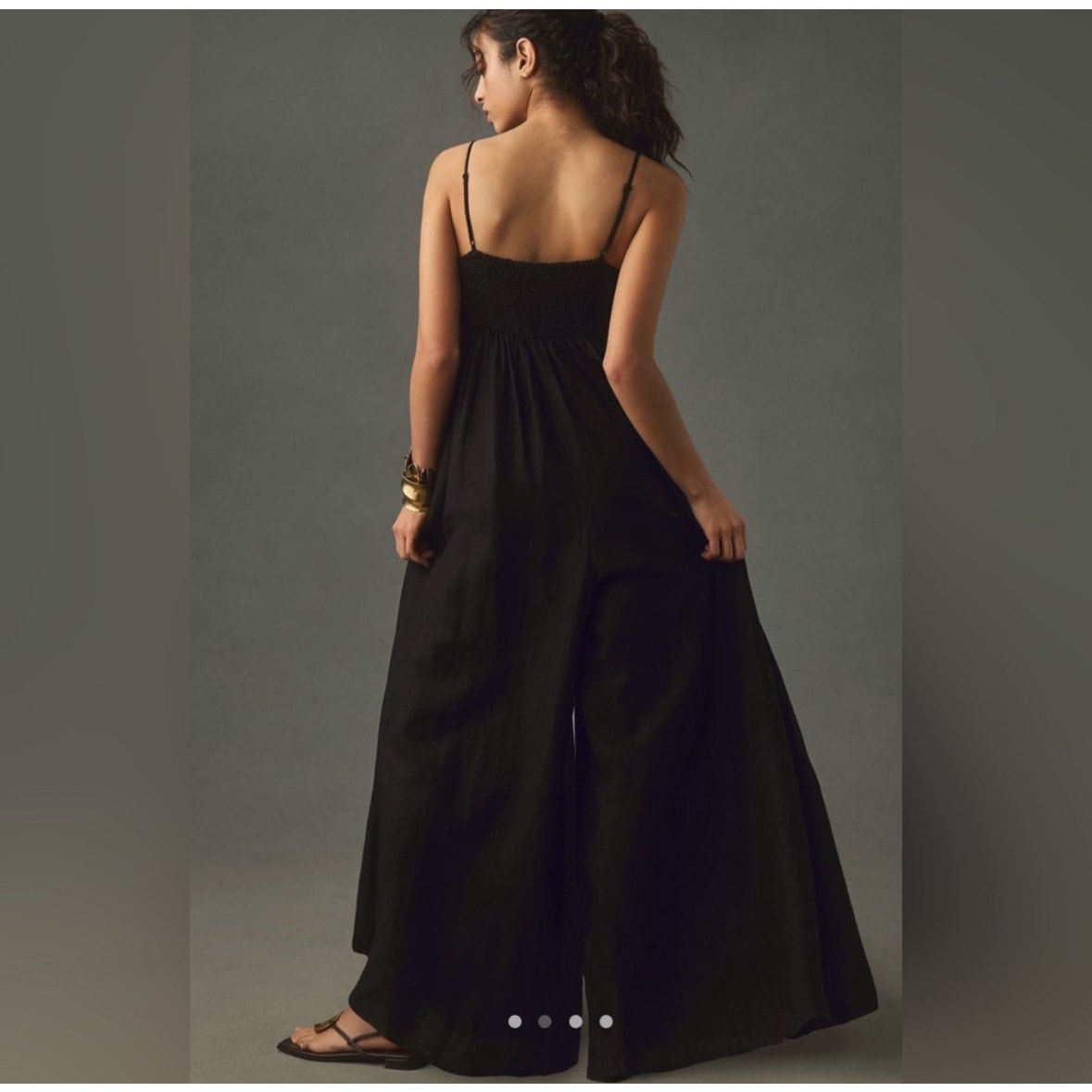 MSRP $198 | NEW Anthropologie Hutch Linen Bow Jumpsuit Size XS-S | SAME DAY SHIP